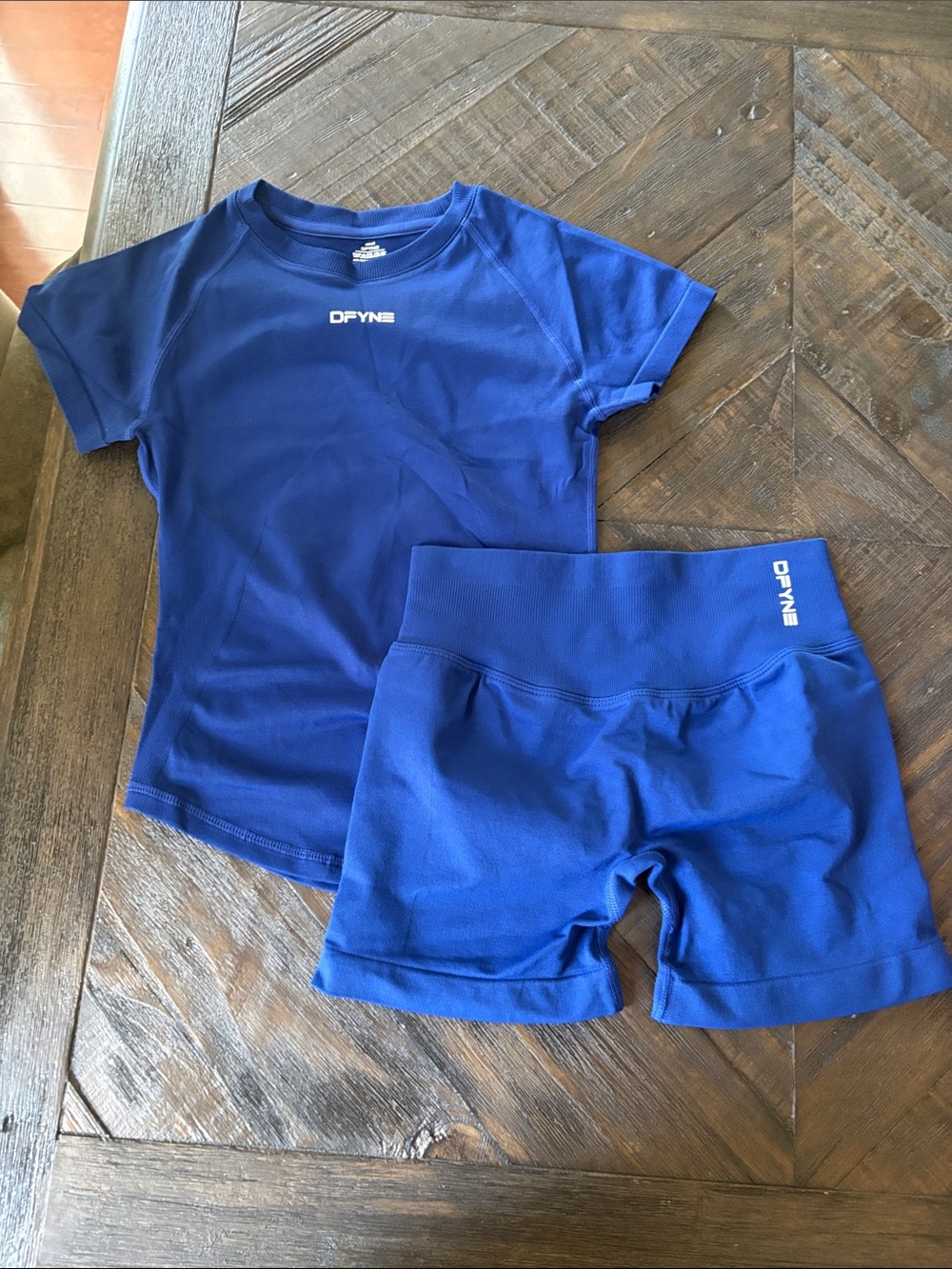 DFYNE Navy Blue Impact Set - sz S